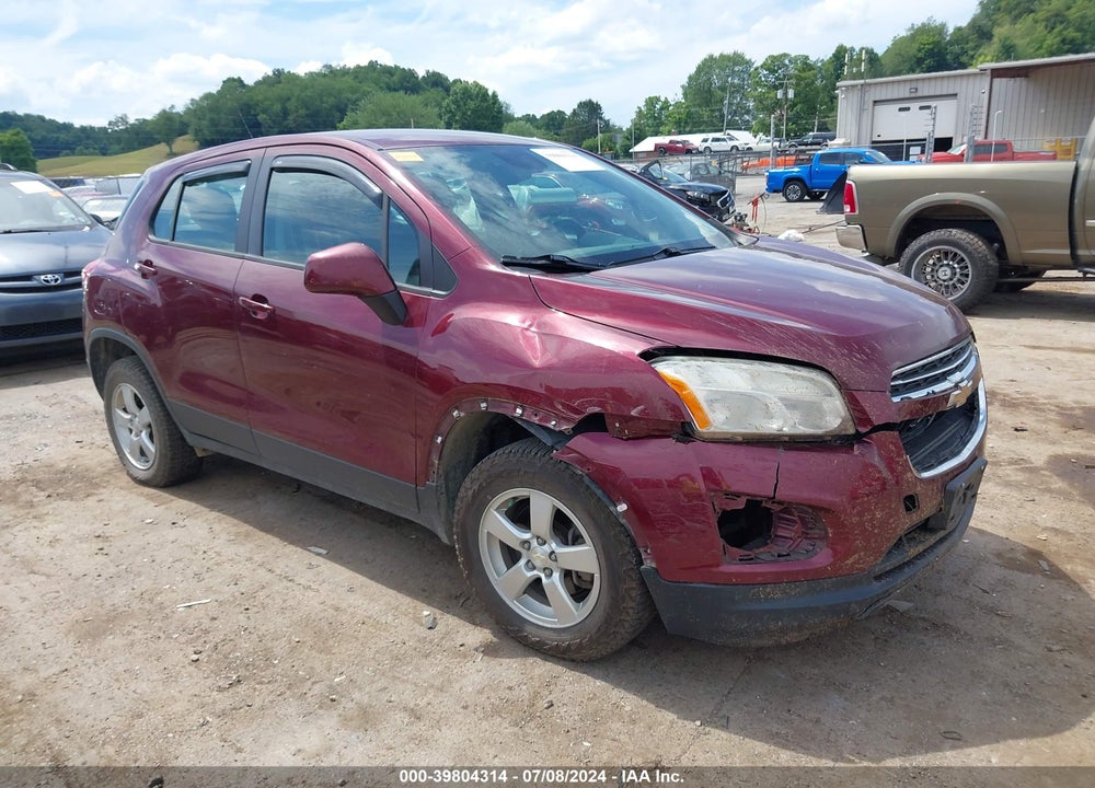 2016 CHEVROLET TRAX 1LS VIN: 3GNCJNSB0GL249487