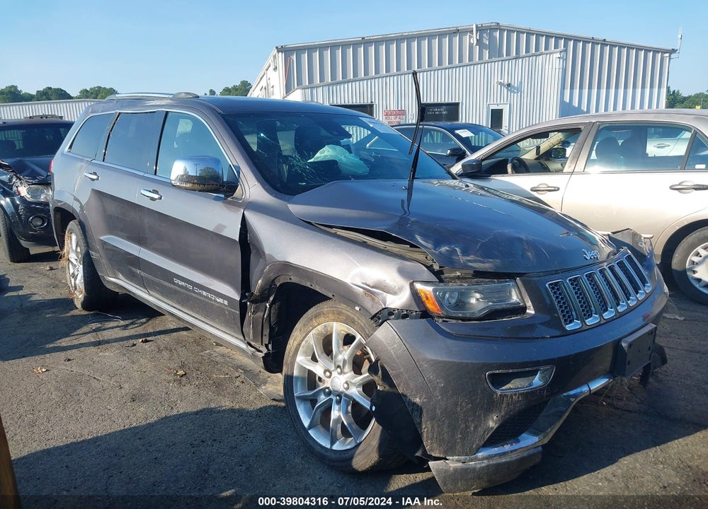 2014 JEEP GRAND CHEROKEE SUMMIT VIN: 1C4RJFJG8EC465408