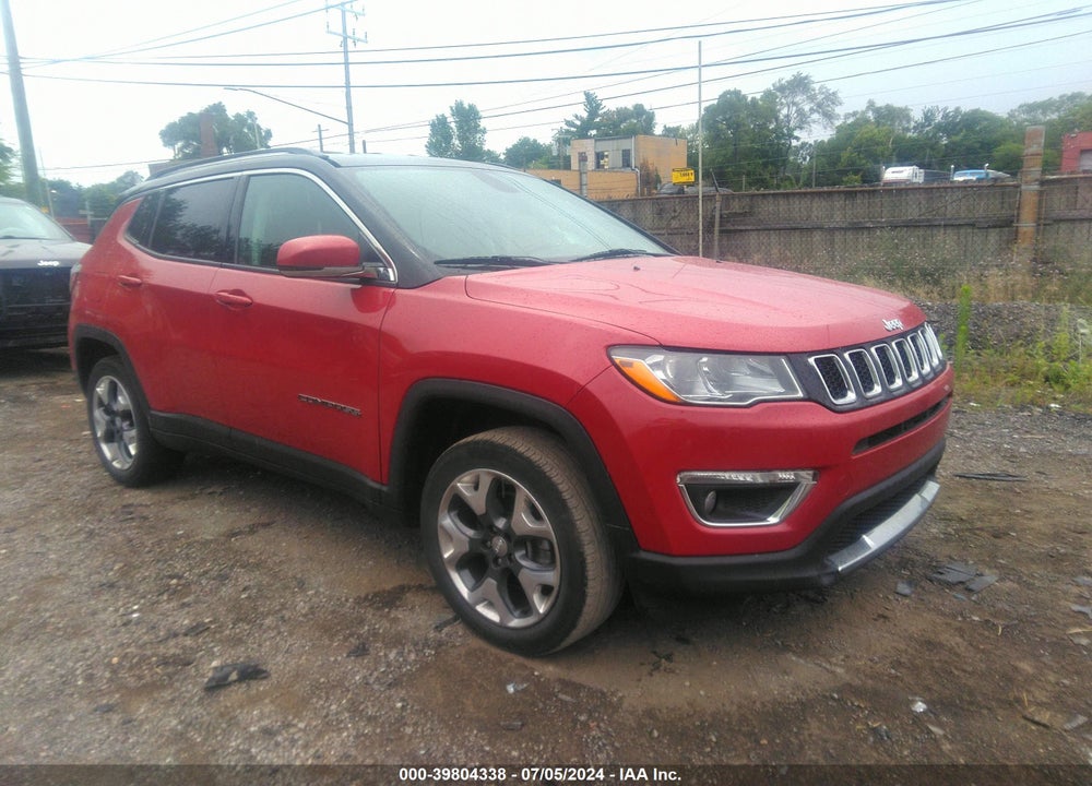 2019 JEEP COMPASS LIMITED 4X4 VIN: 3C4NJDCB9KT672412