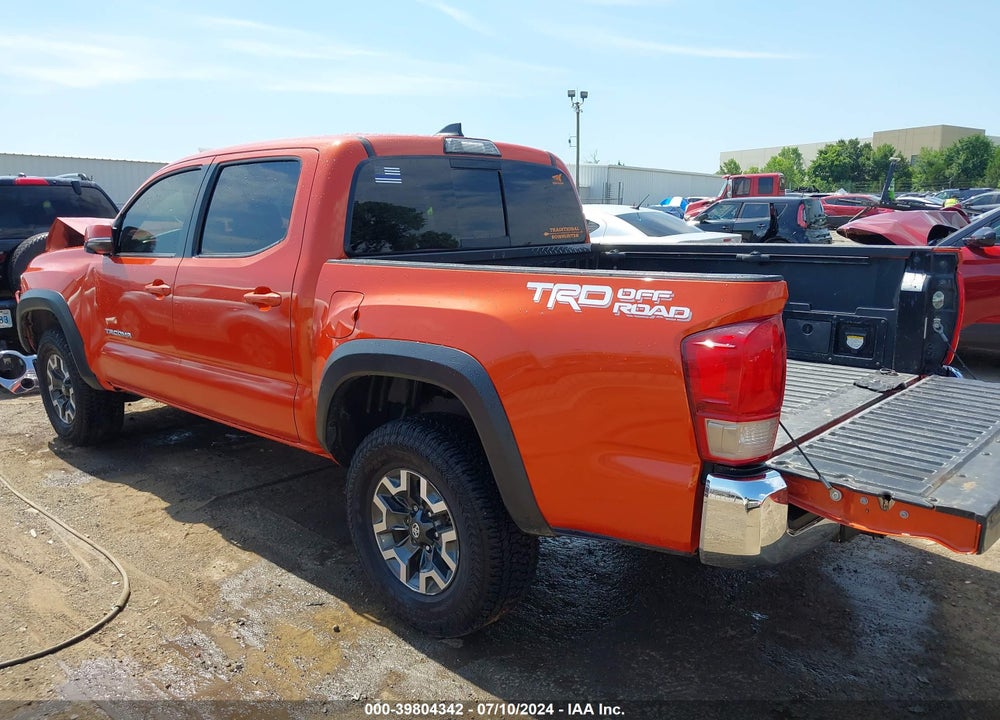 2017 TOYOTA TACOMA TRD OFF ROAD VIN: 5TFCZ5AN8HX118925