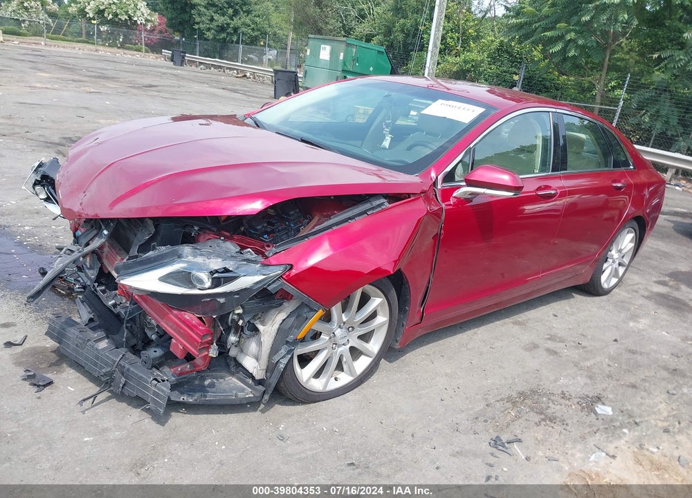 2015 LINCOLN MKZ HYBRID VIN: 3LN6L2LU9FR612035