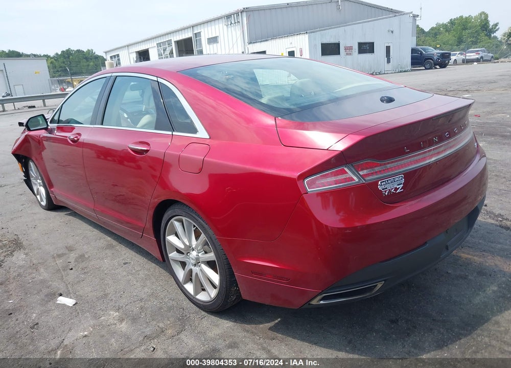 2015 LINCOLN MKZ HYBRID VIN: 3LN6L2LU9FR612035