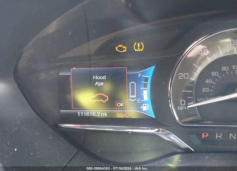 2015 LINCOLN MKZ HYBRID VIN: 3LN6L2LU9FR612035