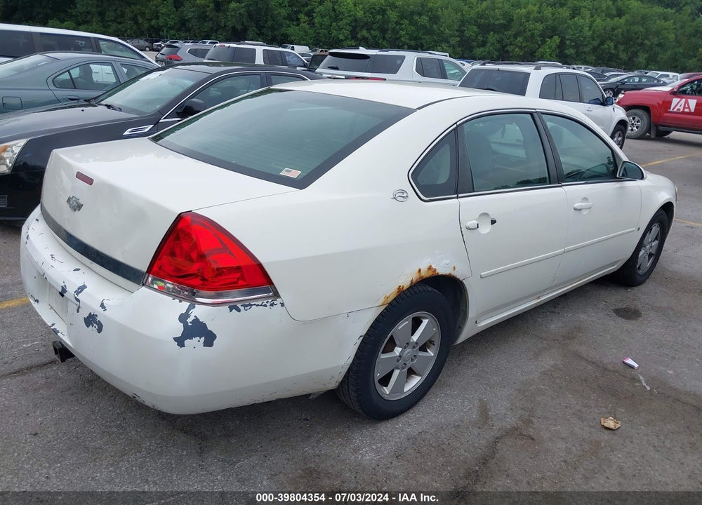 2009 CHEVROLET IMPALA LT VIN: 2G1WT57K491300320
