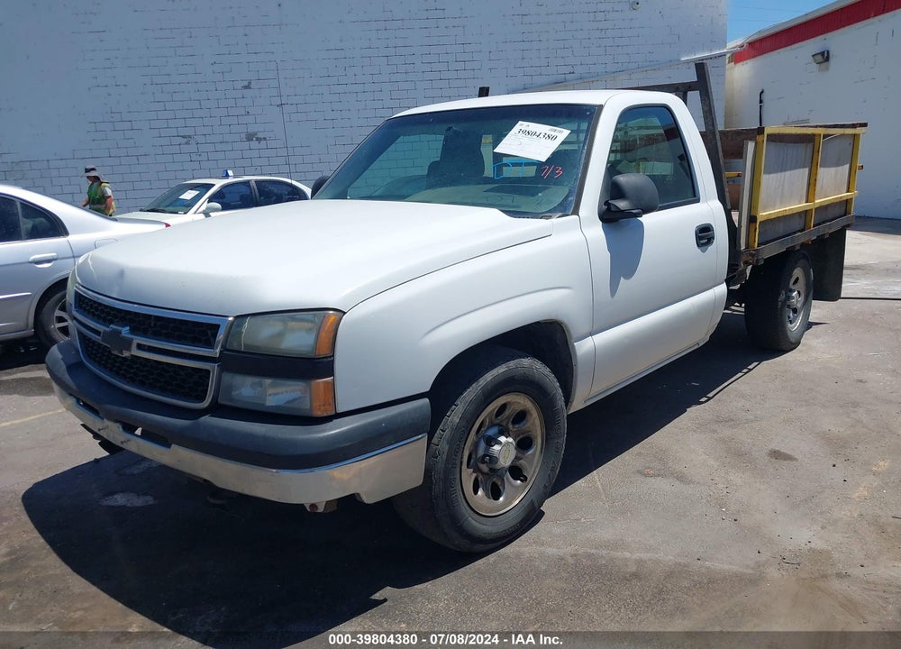 2007 CHEVROLET SILVERADO 1500 CLASSIC WORK TRUCK VIN: 1GCEC14V27E134613