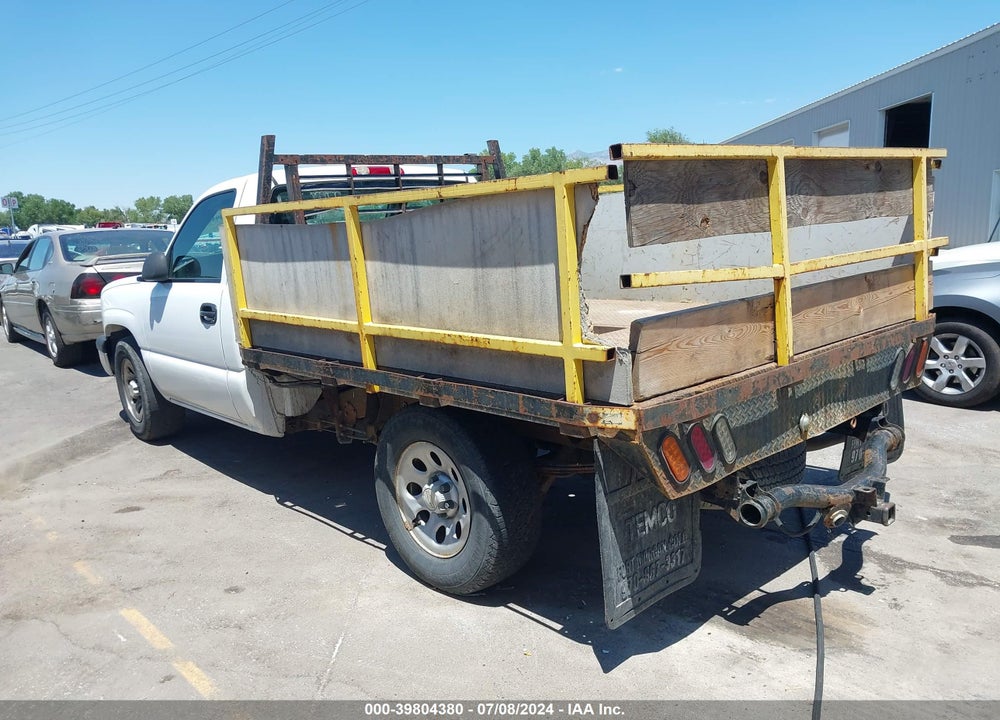 2007 CHEVROLET SILVERADO 1500 CLASSIC WORK TRUCK VIN: 1GCEC14V27E134613