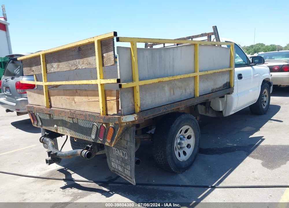 2007 CHEVROLET SILVERADO 1500 CLASSIC WORK TRUCK VIN: 1GCEC14V27E134613