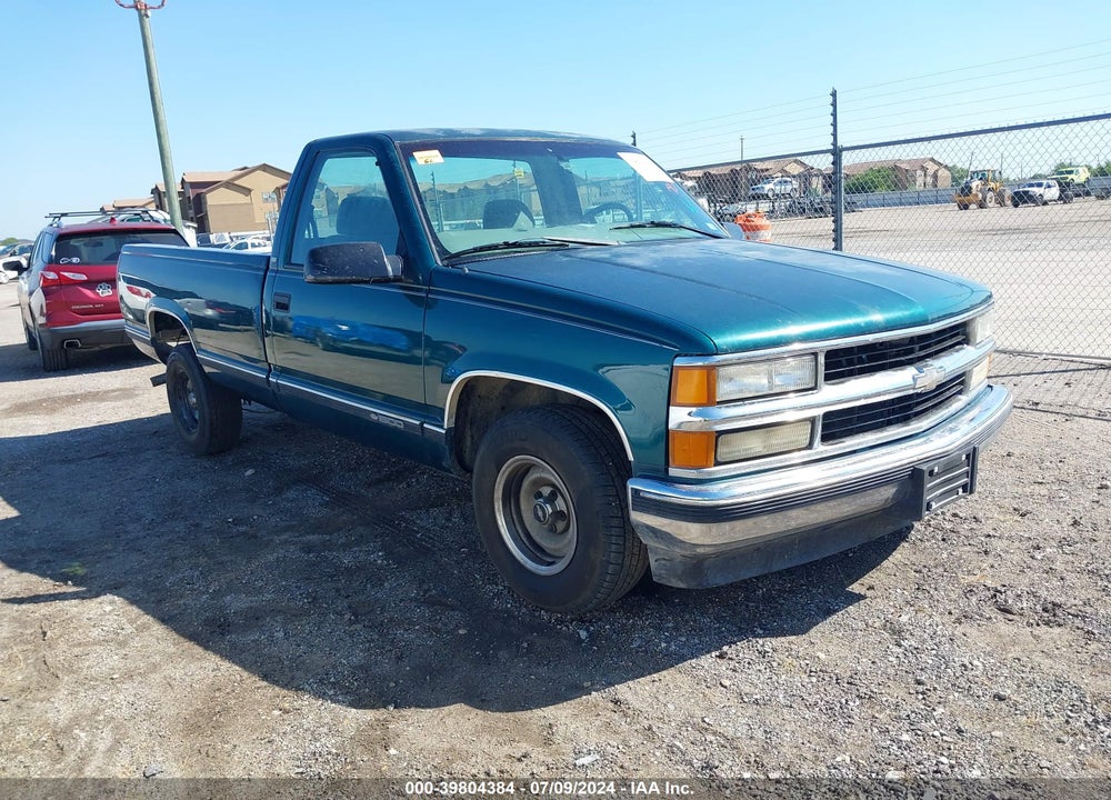 1998 CHEVROLET C1500 FLEETSIDE VIN: 1GCEC14R0WZ156054