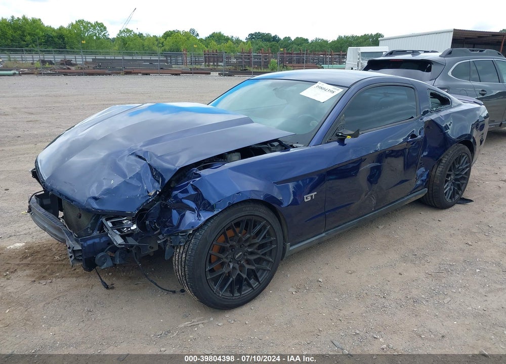 2010 FORD MUSTANG GT PREMIUM VIN: 1ZVBP8CH9A5134883