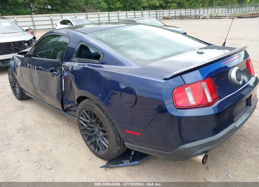 2010 FORD MUSTANG GT PREMIUM VIN: 1ZVBP8CH9A5134883
