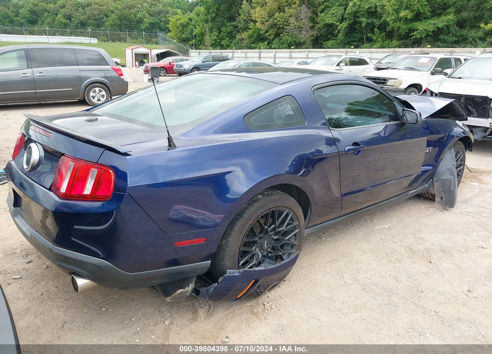 2010 FORD MUSTANG GT PREMIUM VIN: 1ZVBP8CH9A5134883