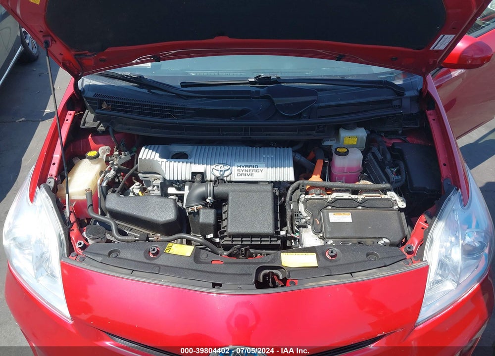 2013 TOYOTA PRIUS TWO VIN: JTDKN3DU5D5640769