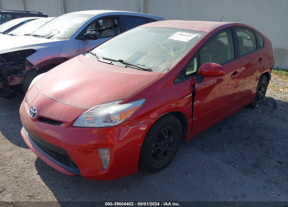 2013 TOYOTA PRIUS TWO VIN: JTDKN3DU5D5640769