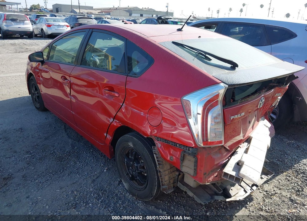 2013 TOYOTA PRIUS TWO VIN: JTDKN3DU5D5640769
