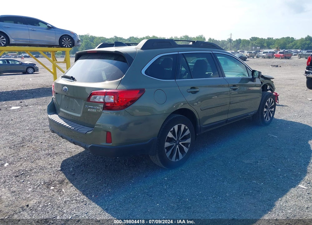 2017 SUBARU OUTBACK 2.5I LIMITED VIN: 4S4BSANC6H3208661