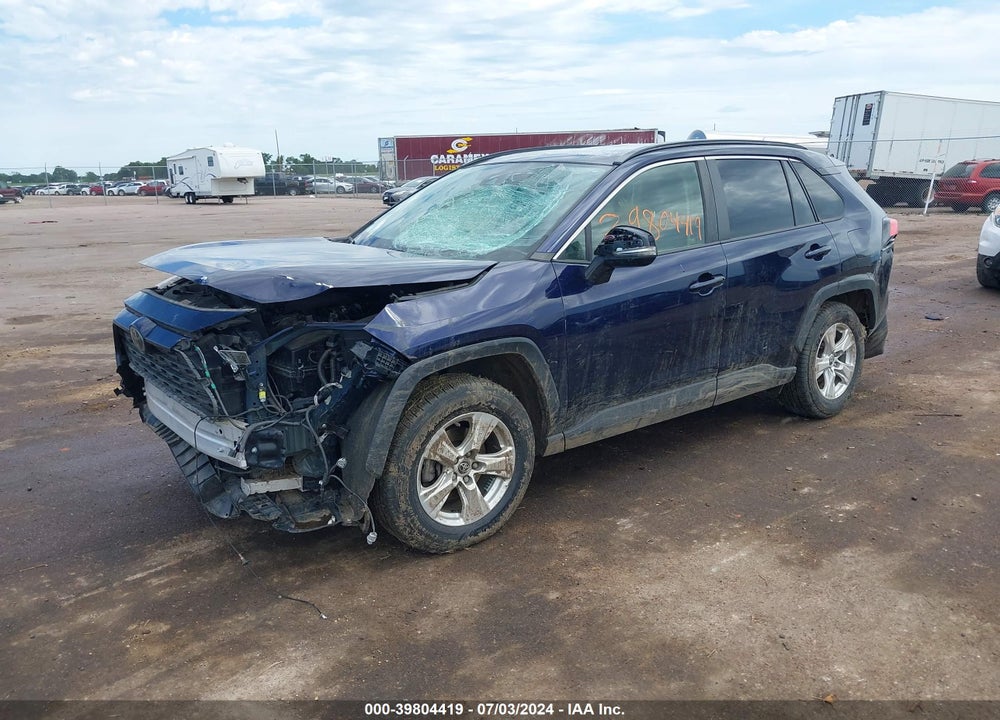 2019 TOYOTA RAV4 XLE VIN: JTMP1RFV0KJ009636