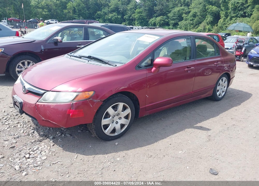 2007 HONDA CIVIC LX VIN: 1HGFA16517L043899