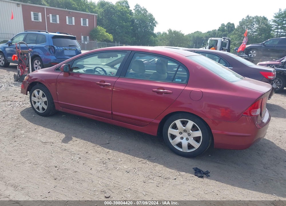 2007 HONDA CIVIC LX VIN: 1HGFA16517L043899