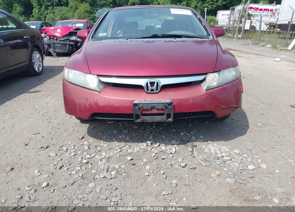 2007 HONDA CIVIC LX VIN: 1HGFA16517L043899