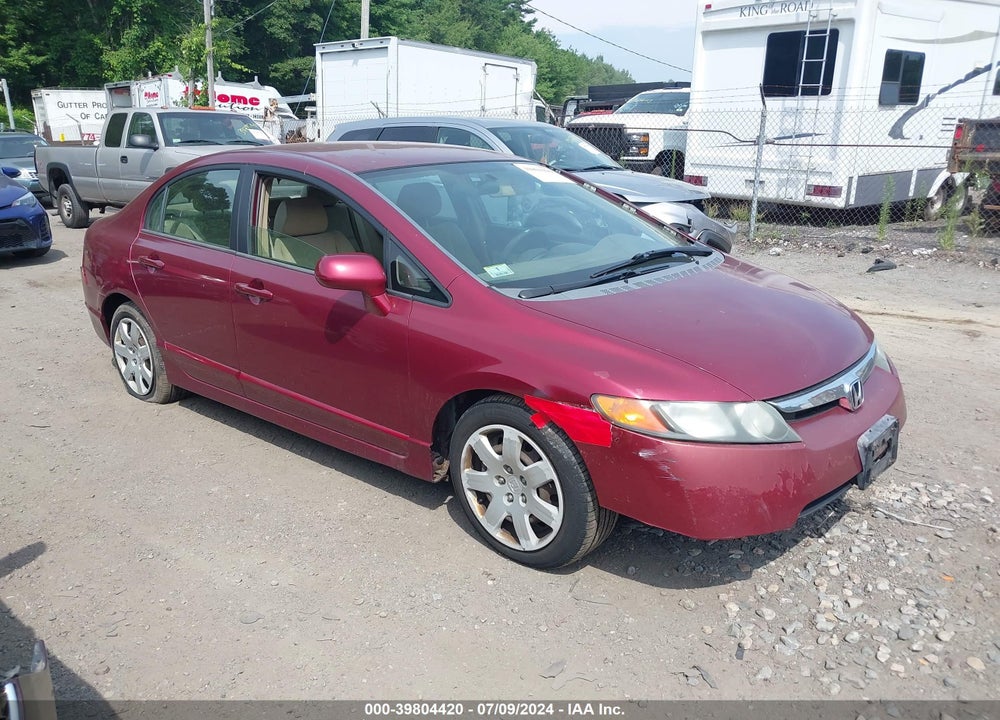 2007 HONDA CIVIC LX VIN: 1HGFA16517L043899