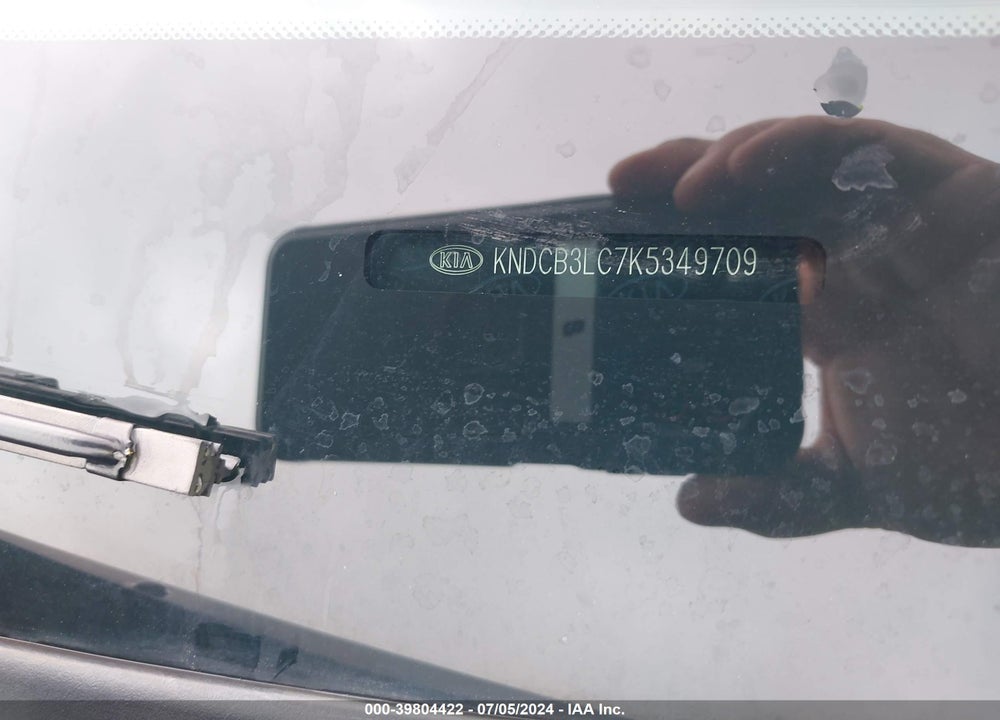 2019 KIA NIRO LX VIN: KNDCB3LC7K5349709