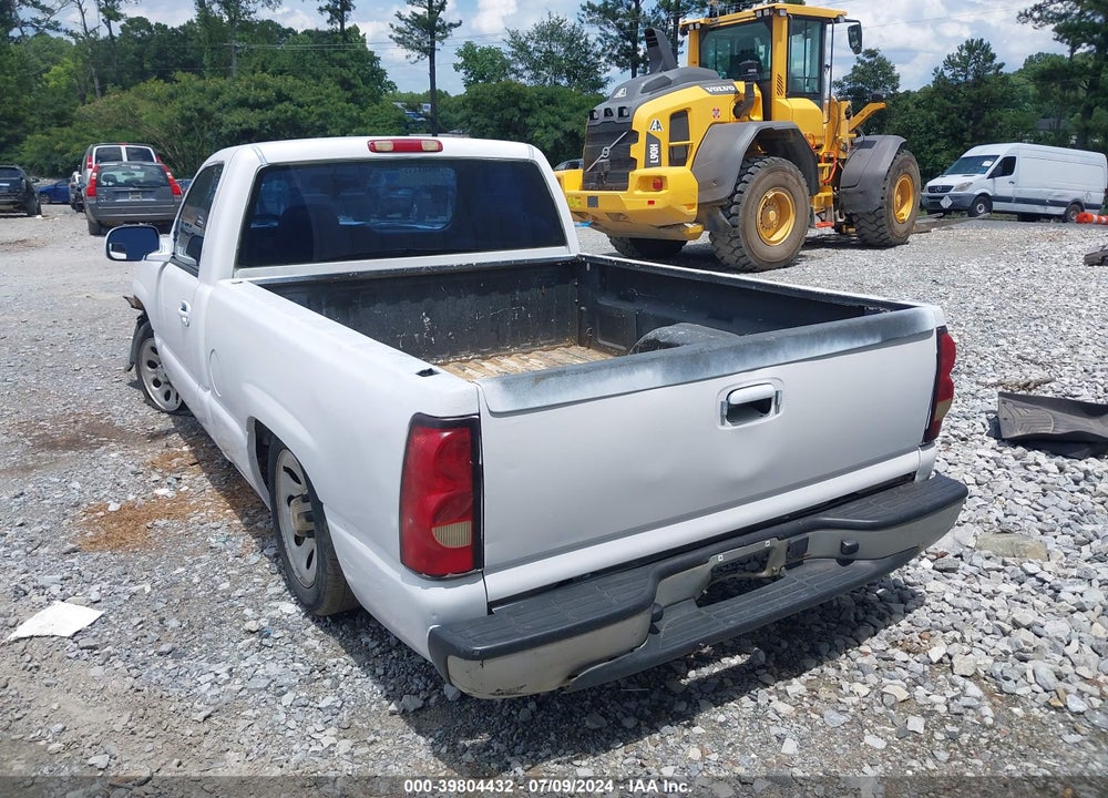2005 CHEVROLET SILVERADO 1500 WORK TRUCK VIN: 1GCEC14X55Z240061