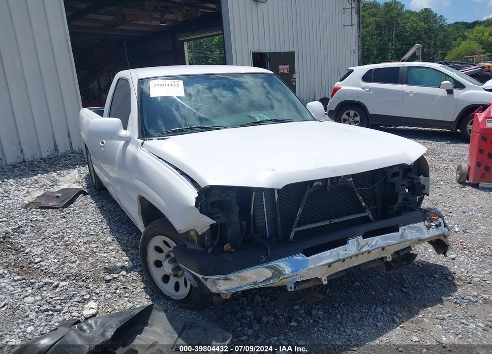 2005 CHEVROLET SILVERADO 1500 WORK TRUCK VIN: 1GCEC14X55Z240061