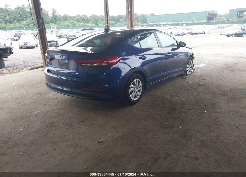 2017 HYUNDAI ELANTRA SE VIN: 5NPD74LF6HH113812