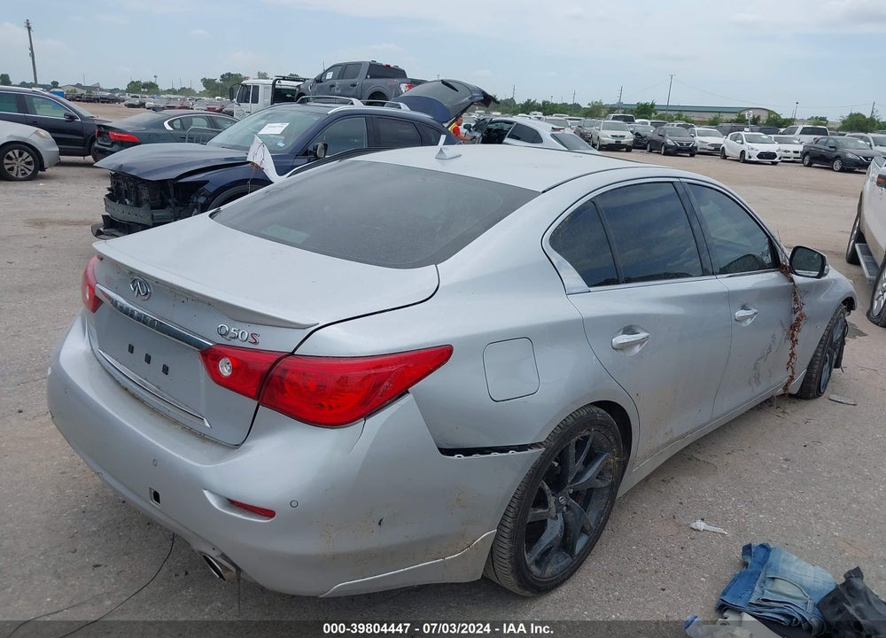 2015 INFINITI Q50 SPORT VIN: JN1BV7AP5FM336438
