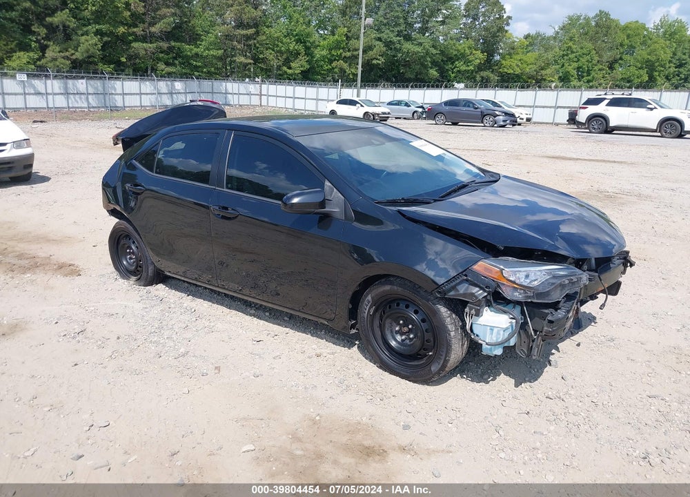 2019 TOYOTA COROLLA LE VIN: 2T1BURHE4KC232286