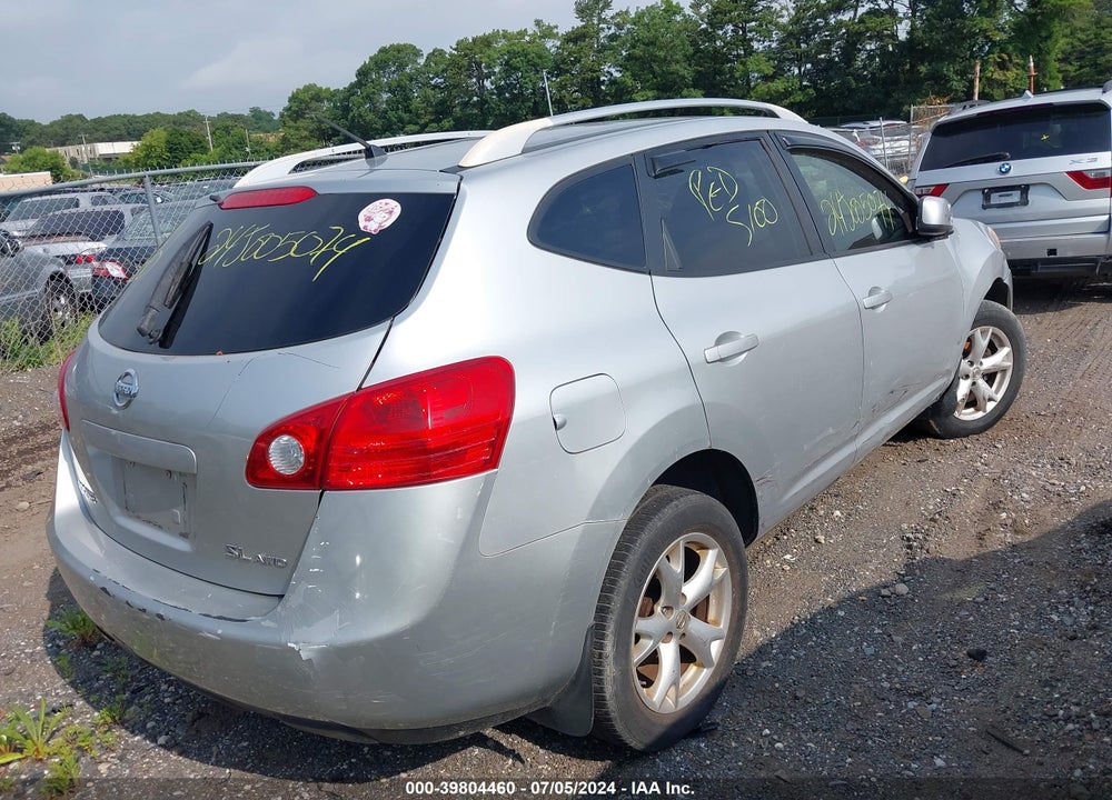 2008 NISSAN ROGUE SL VIN: JN8AS58V68W140238