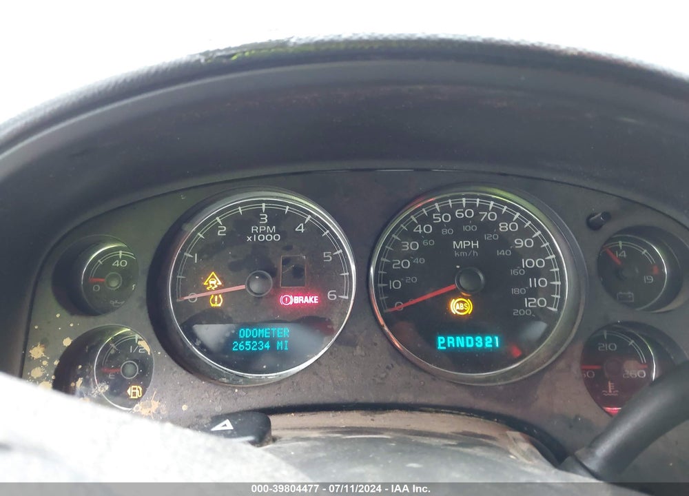2007 CHEVROLET TAHOE LT VIN: 1GNEK130X7J112432