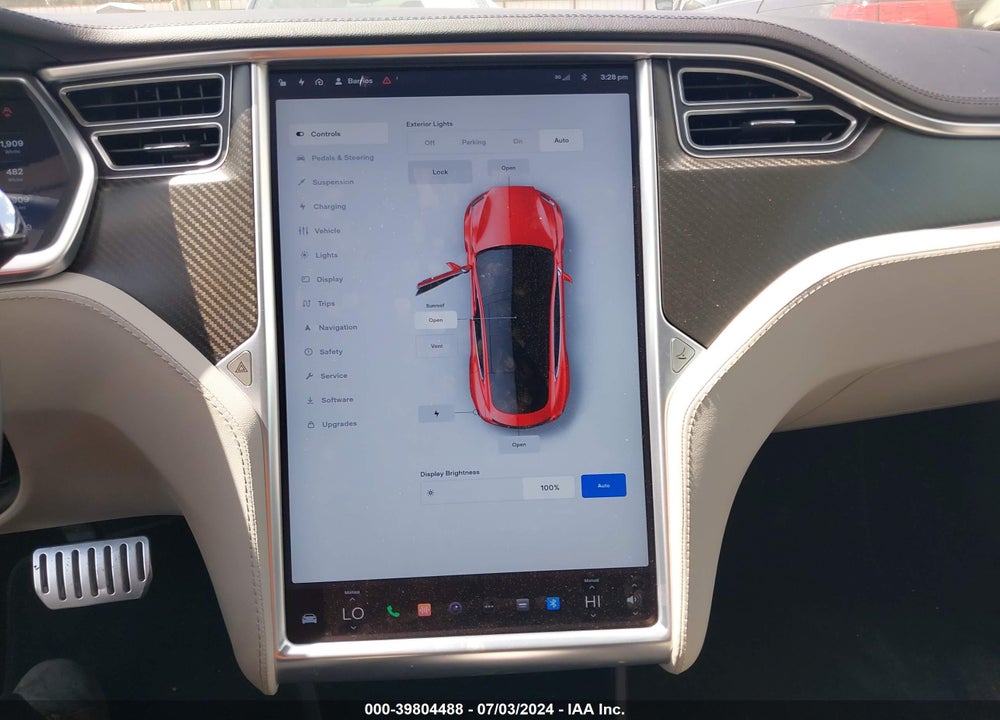 2013 TESLA MODEL S PERFORMANCE VIN: 5YJSA1DP0DFP11319
