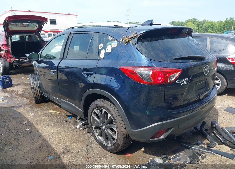 2016 MAZDA CX-5 GRAND TOURING VIN: JM3KE4DY8G0885776