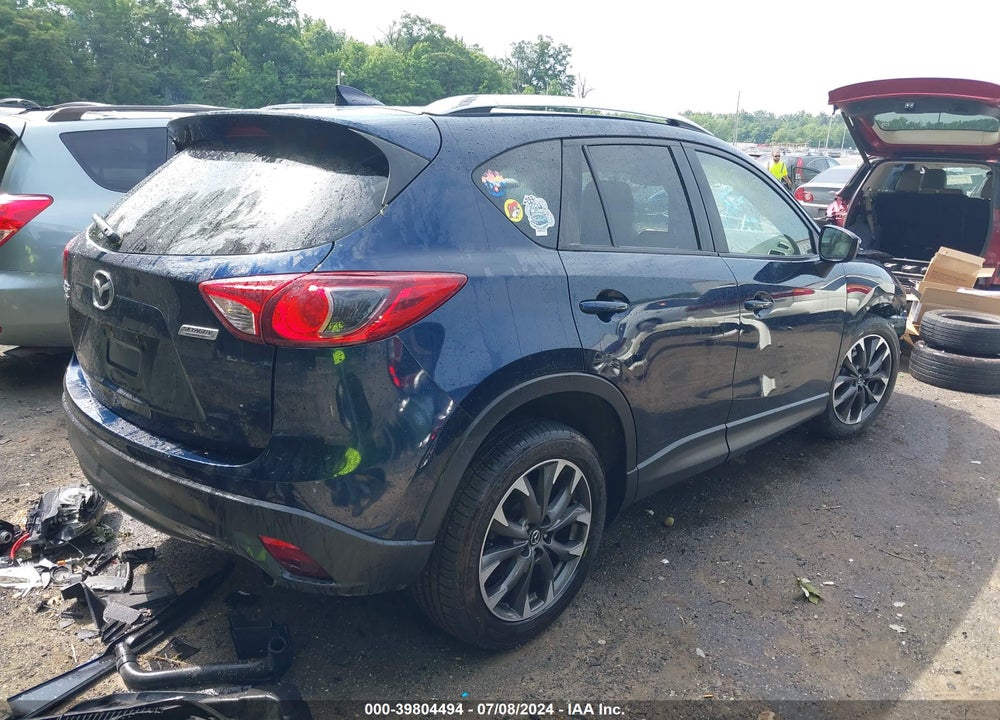 2016 MAZDA CX-5 GRAND TOURING VIN: JM3KE4DY8G0885776