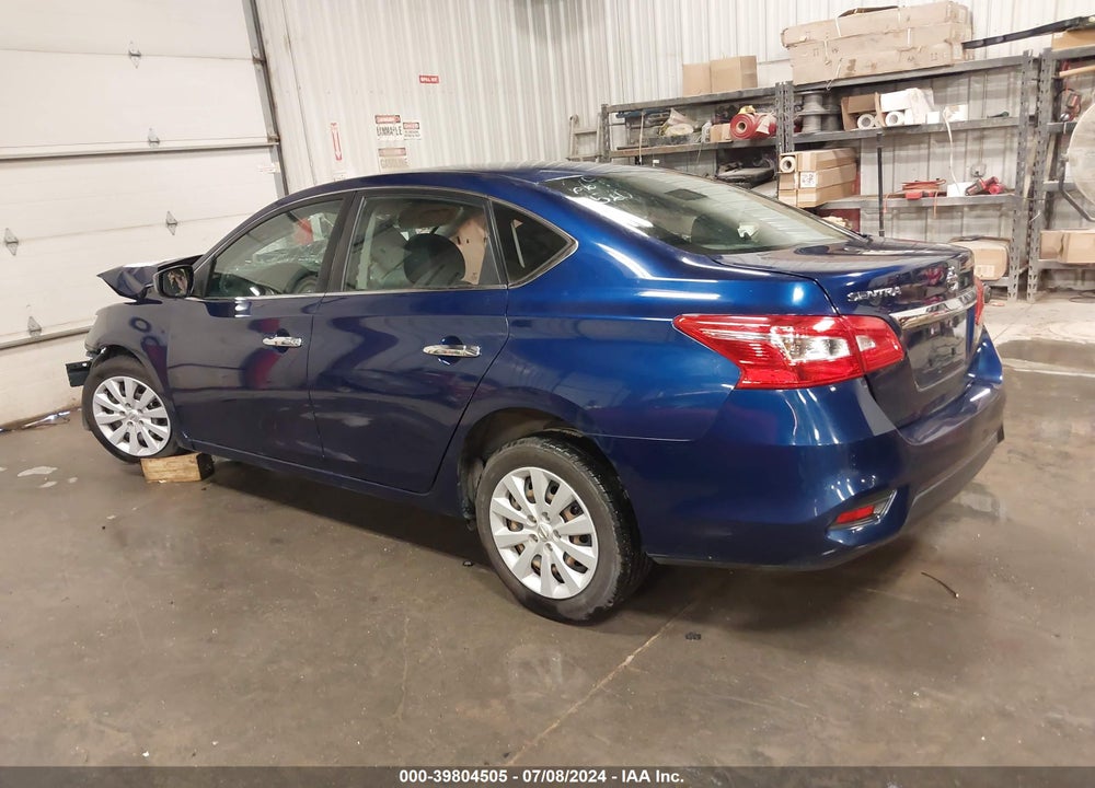 2018 NISSAN SENTRA S VIN: 3N1AB7AP4JY279689
