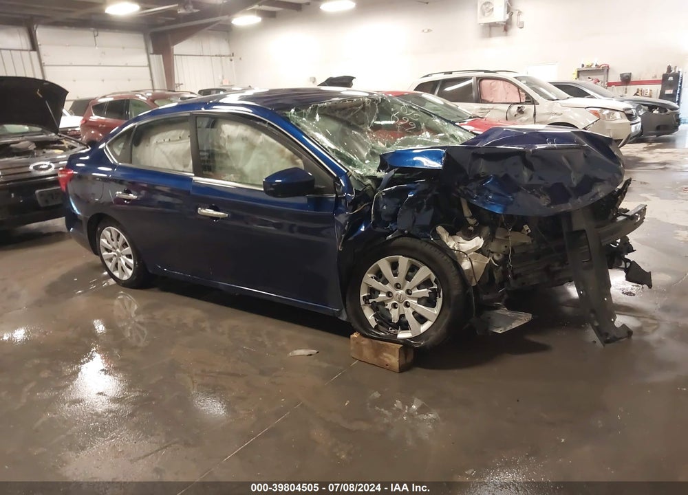 2018 NISSAN SENTRA S VIN: 3N1AB7AP4JY279689