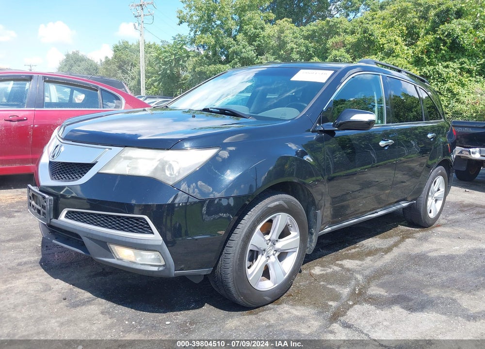 2010 ACURA MDX TECHNOLOGY PACKAGE VIN: 2HNYD2H41AH511833