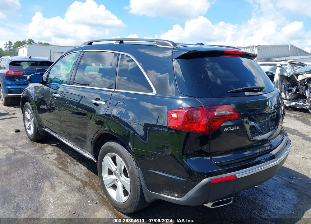2010 ACURA MDX TECHNOLOGY PACKAGE VIN: 2HNYD2H41AH511833