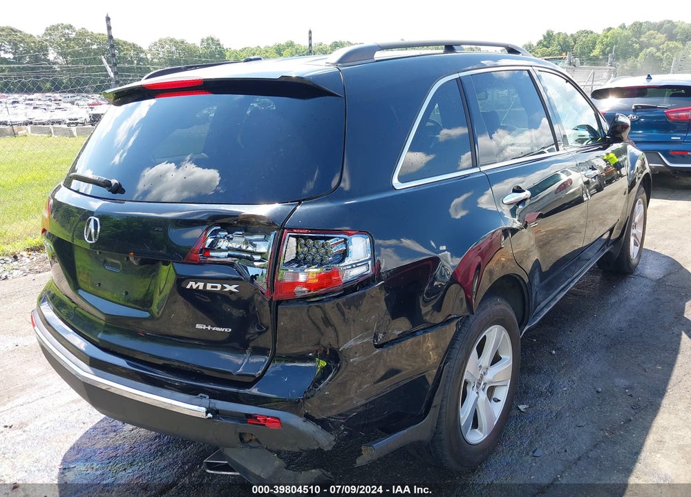 2010 ACURA MDX TECHNOLOGY PACKAGE VIN: 2HNYD2H41AH511833