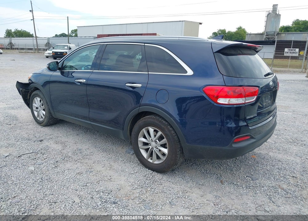 2016 KIA SORENTO 3.3L LX VIN: 5XYPG4A52GG042704