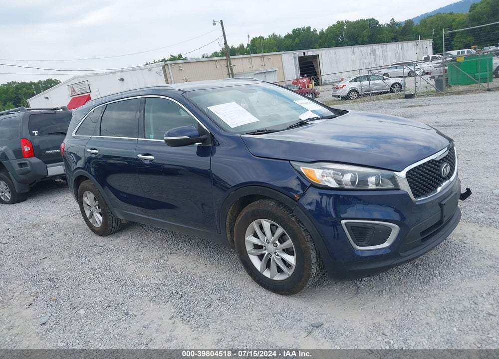 2016 KIA SORENTO 3.3L LX VIN: 5XYPG4A52GG042704