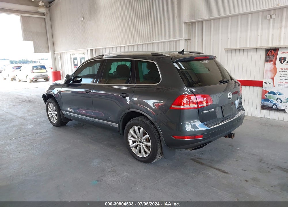 2012 VOLKSWAGEN TOUAREG VR6 SPORT VIN: WVGEF9BP6CD009538