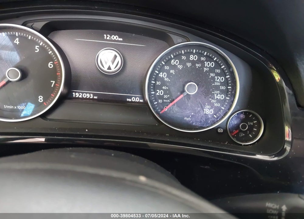 2012 VOLKSWAGEN TOUAREG VR6 SPORT VIN: WVGEF9BP6CD009538