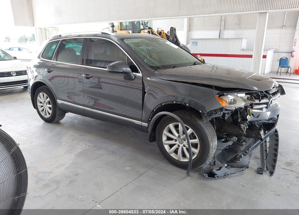 2012 VOLKSWAGEN TOUAREG VR6 SPORT VIN: WVGEF9BP6CD009538