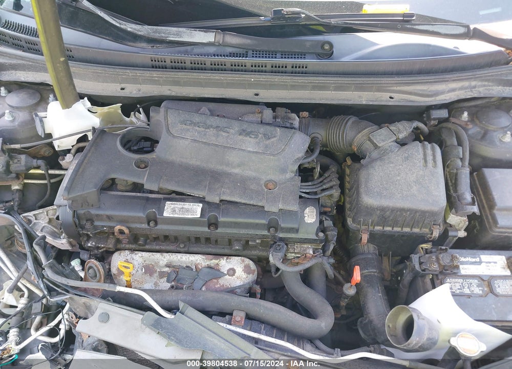 2008 HYUNDAI ELANTRA VIN: KMHDU46D48U507572