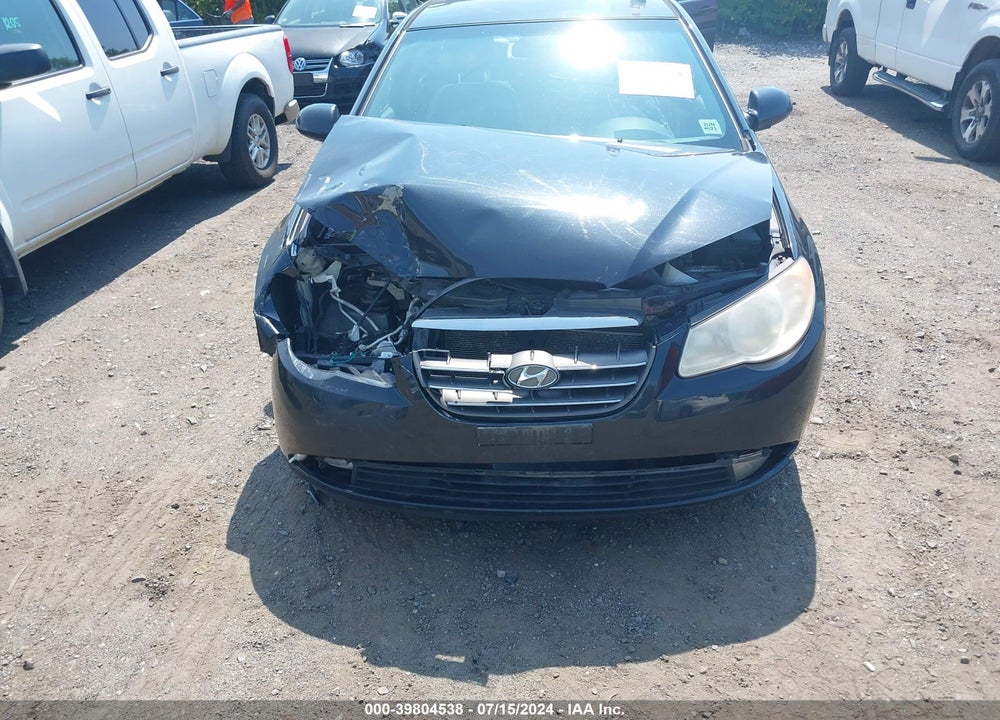 2008 HYUNDAI ELANTRA VIN: KMHDU46D48U507572