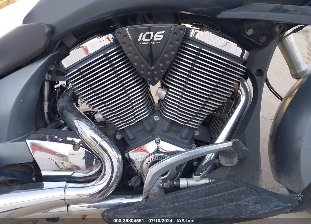 2012 VICTORY MOTORCYCLES CROSS COUNTRY VIN: 5VPDW36N4C3001614