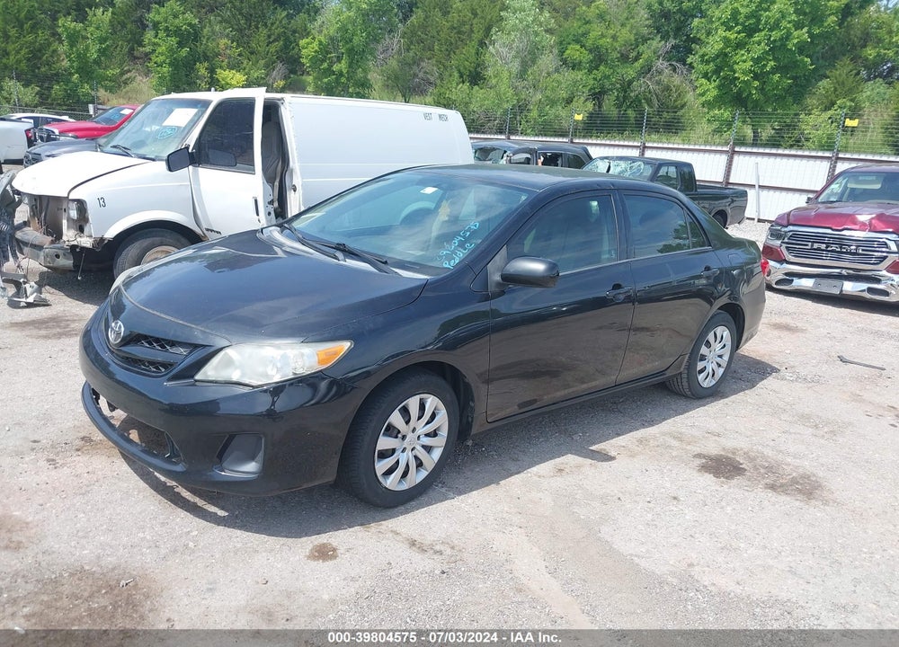 2012 TOYOTA COROLLA LE VIN: 5YFBU4EE1CP016386