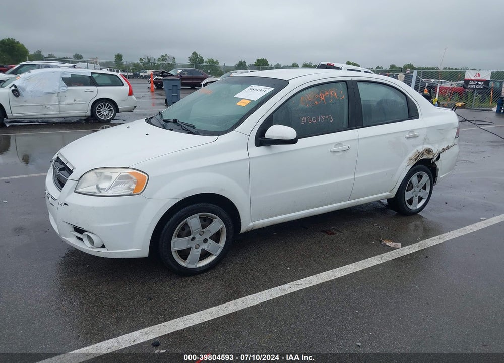 2011 CHEVROLET AVEO 2LT VIN: KL1TG5DE9BB248385